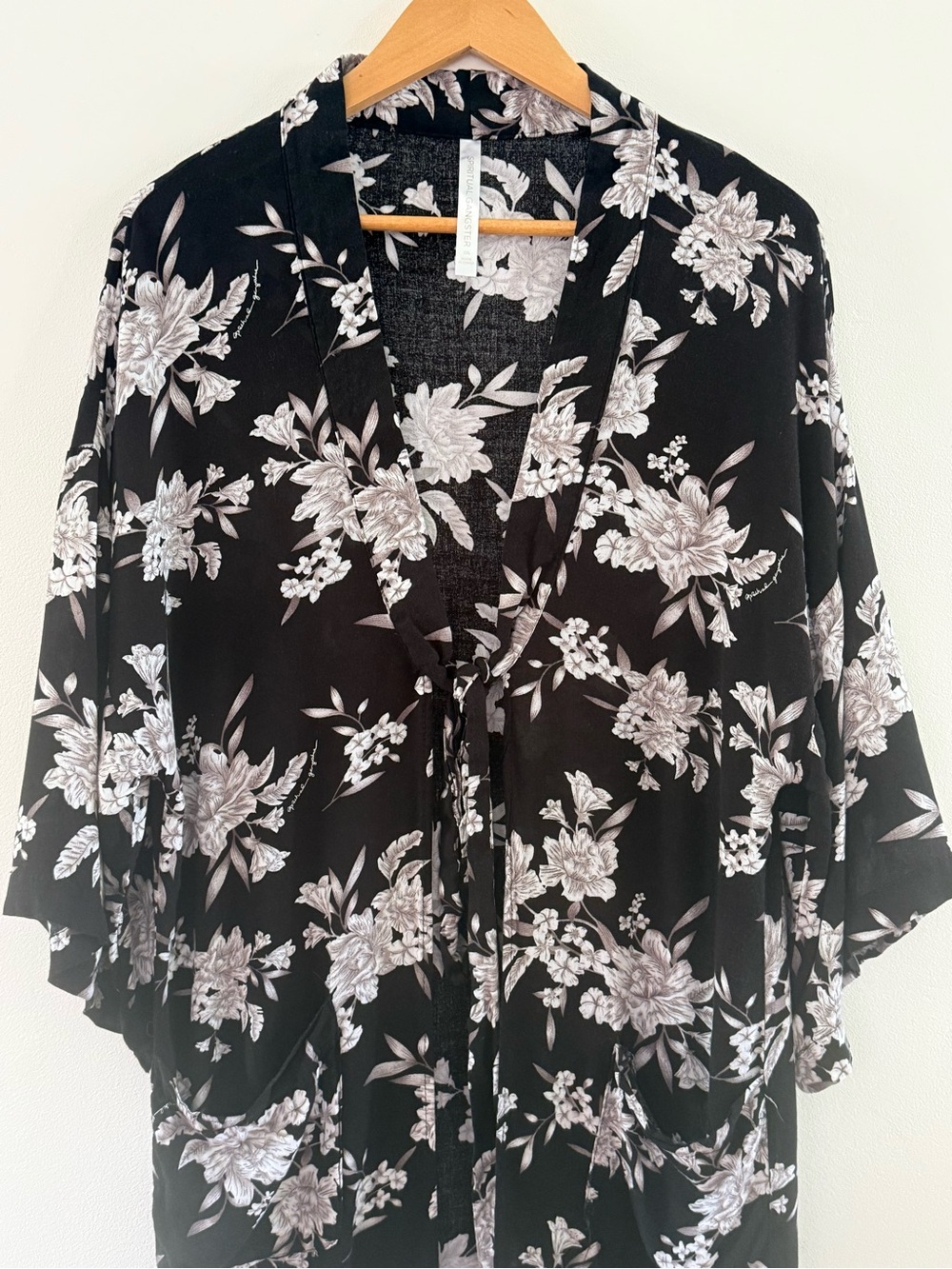 Spiritual Gangster Floral Maya Kimono Swim Cover Up Beach Boho Festival OS - Picture 8 of 15
